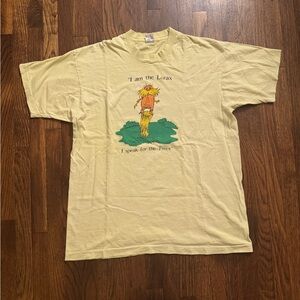 Vintage lorax x dr Seuss tshirt size XL